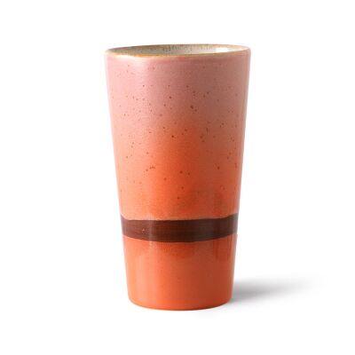 70er Jahre Keramik: Latte-Becher Mars