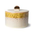 70s ceramics: cookie jar, autumn