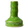 the emeralds: ceramic candle holder S, lime green