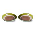 70s ceramics: curry bowls, Upside down (set of 2)