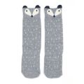 Raccoon Knee socks in Grey