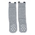Racoon Knee socks in Grey | Large: 5-6 Years