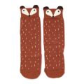 Racoon Knee socks in Brown | Small: 1-2 Years