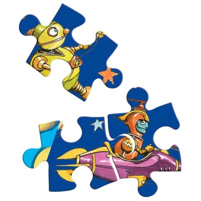 Puzzle, Viele Roboter 64 Teile