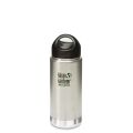 473ml/16oz Kanteen® Wide VACUUM INSULATED (w/Stainless Loop Cap) Brushed Stainless