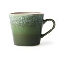70s ceramics: cappuccino mug, grass