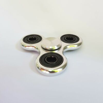 Spinning Pro | Fidget Spinner Metall Silber