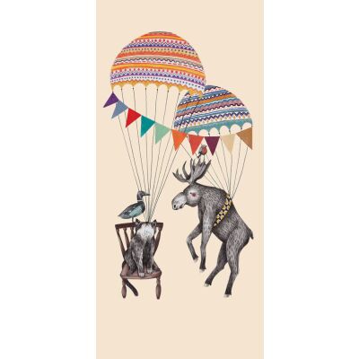 Postkarte "Parachute" - Liekeland