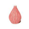 Kobe Red Stripes Vase