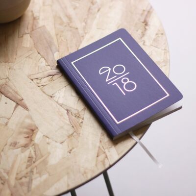 2018 Navucko Pocket Kalender | royal blau