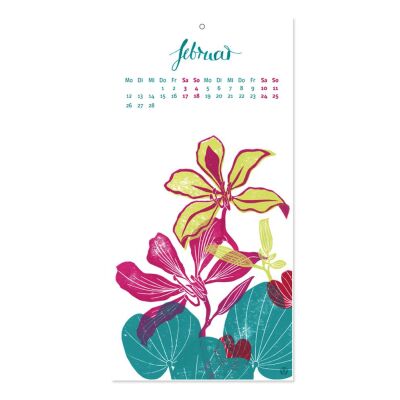 2020 Wandkalender | In Friedrichs Garten - Exotische Blumen