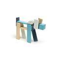 Magnetisches Holzset blau | 24 Teile