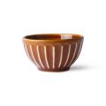 Kyoto ceramics: striped bowl