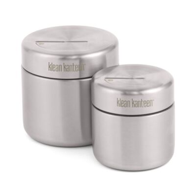 236ml/8oz Food Canister (with StainlessCap) Brushed Stainless