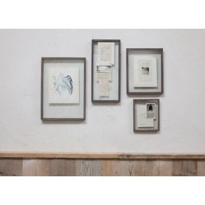 Indu Wooden Frame - Dark Brown 50X35cm