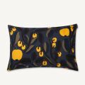 Jaspi  cushion cover 40x60cm dark blue, yellow, brown