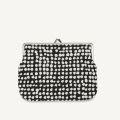 Orkanen purse black, off white