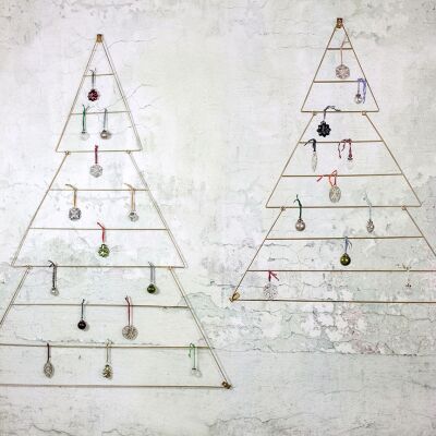 Talini Christmas Tree - Antique Brass - Small 98 X 79 X...
