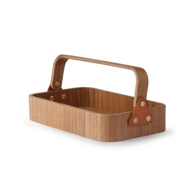willow wooden box 1 handle