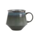 ceramic 70s tea mug XL: moss