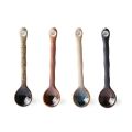 kyoto ceramics: japanese tea spoons (set of 4)