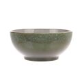 ceramic 70s salade bowl M: grass