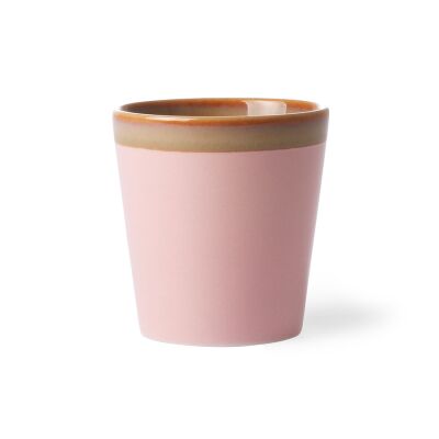 70er Keramiks: Kaffeetasse PINK