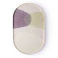 gallery Keramiks: oval dinner plate green/lilac