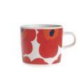 Oiva / Unikko coffee cup 2 dl white, red, blue