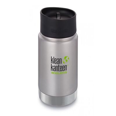 Kanteen&reg; WIDE Vacuum Insulated I Caf&eacute; Cap 2.0 I 355ml I Brushed Stainless