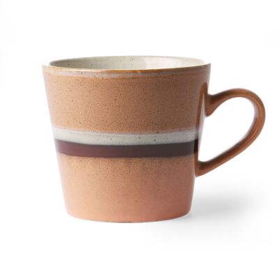 70s Keramiks: cappuccino mug, stream