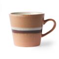 70er Jahre Keramik: Cappuccino-Becher Strom