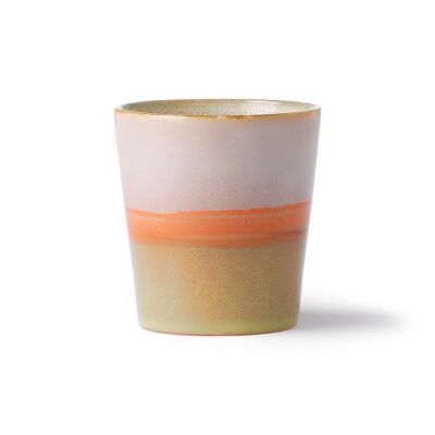 70s ceramics: coffee mug, saturn