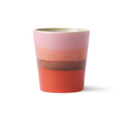 70er Jahre Keramik: Kaffeetasse Mars
