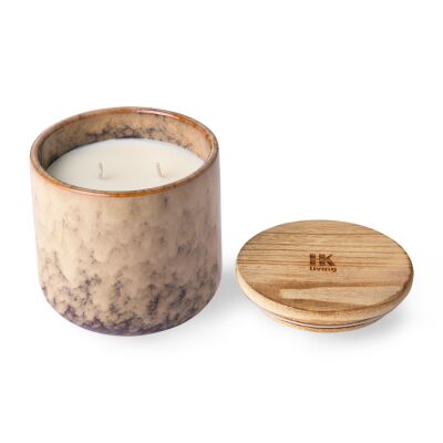 Keramik scented candle: casa fruits