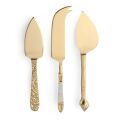 cheese knives gold (set of 3)