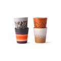 70s Keramiks: ristretto mugs (set of 4)